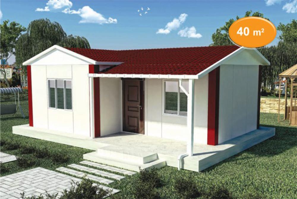 40m2 TEK KATLI PREFABRİK EV